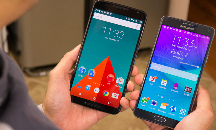 Сравнение производительности Google Nexus 6 и Samsung Galaxy Note 4